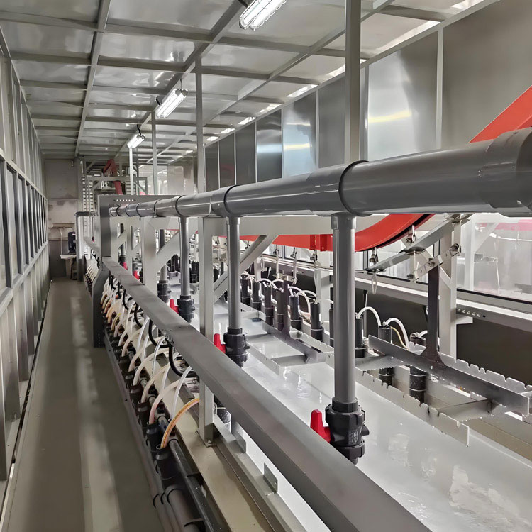 Produktionslinie für elektrophoretische Beschichtung